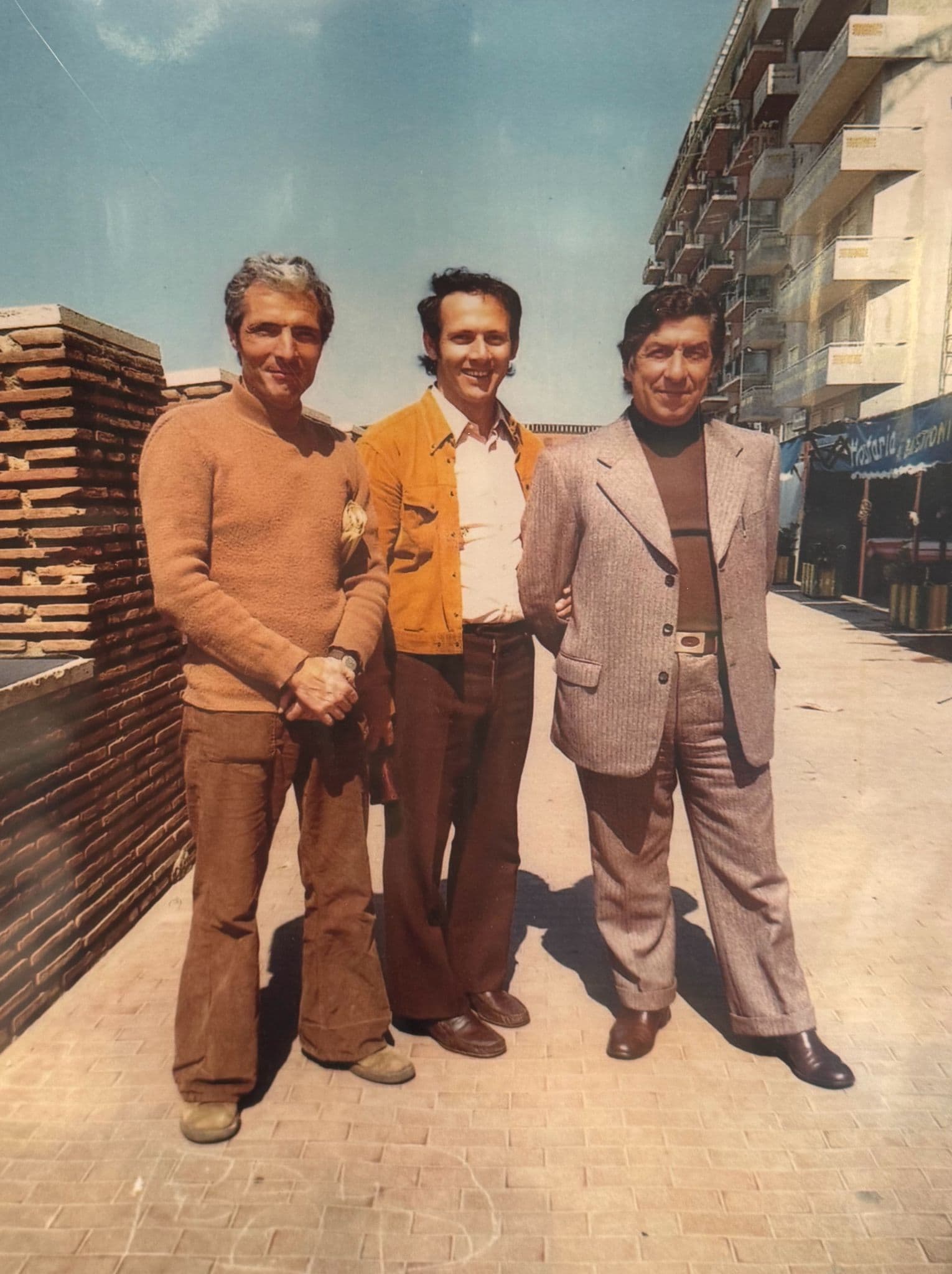 I fondatori di A.L.A. Serramenti, Civitavecchia 1974